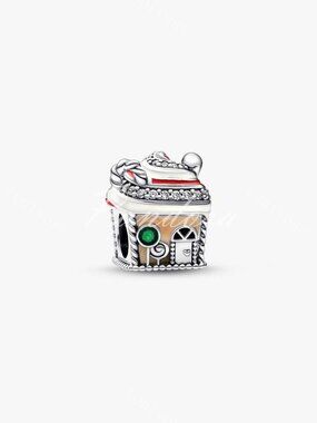 Pandora Festive Gingerbread House Charm